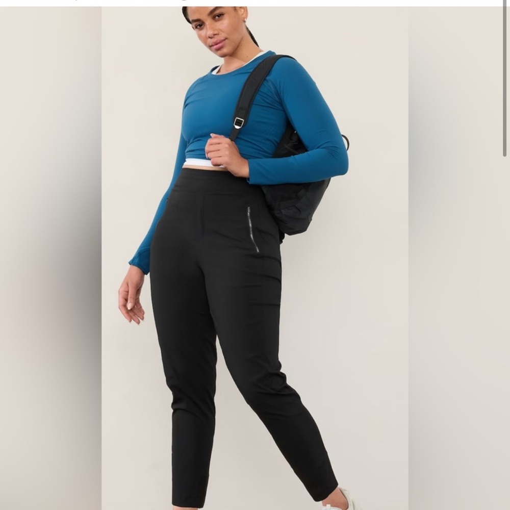 Athleta Black Trekkie North Jogger Pants